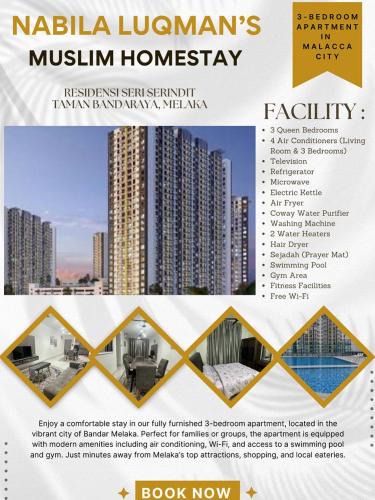 Bukit Serindit Apartment | Nabila Luqmans Homestay