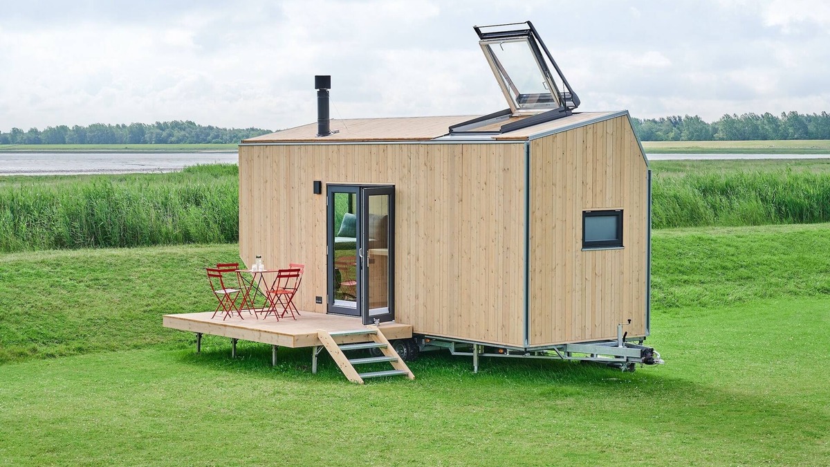 Wangerland House | Nachhaltig & Klimaneutral Übernachten im Green Tiny House Pioneer mit Meerblick