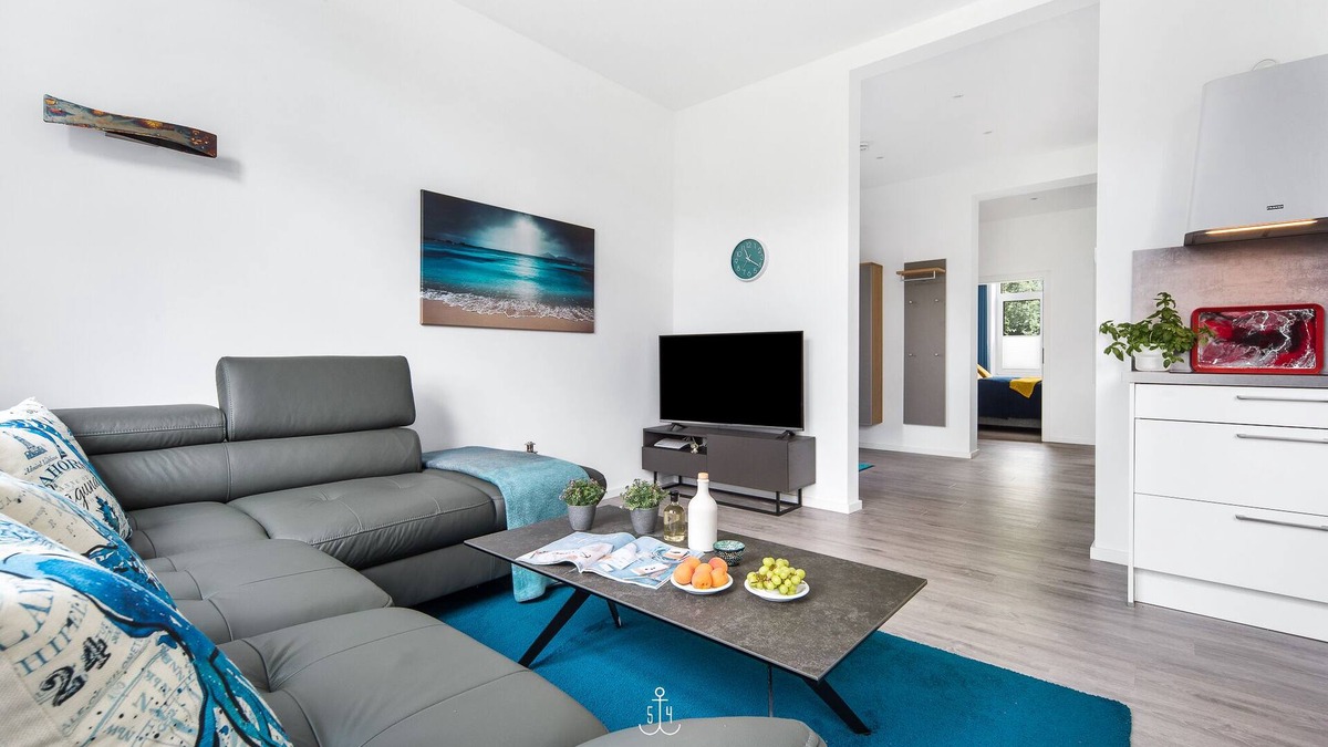 Emmelsbull Apartment | Nachtschwärmer - for 6 persons, sauna, North Sea vacation, idyllic, rural