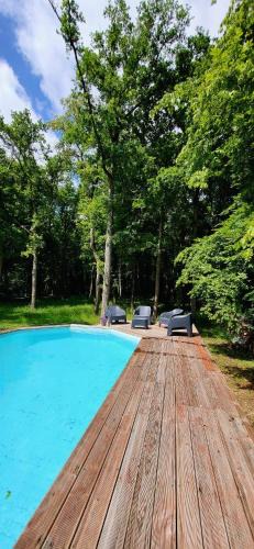 Gouvieux House | NALAN Godvicien, Spa, piscine chauffée, forêt, 14 pers