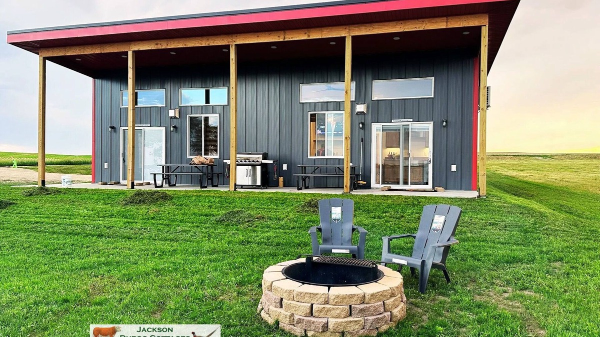 McIntosh County Cabin | Napoleon Cottage: Lakefront Stay on Dry Lake, ND - Beach, Sauna, Pontoon & More