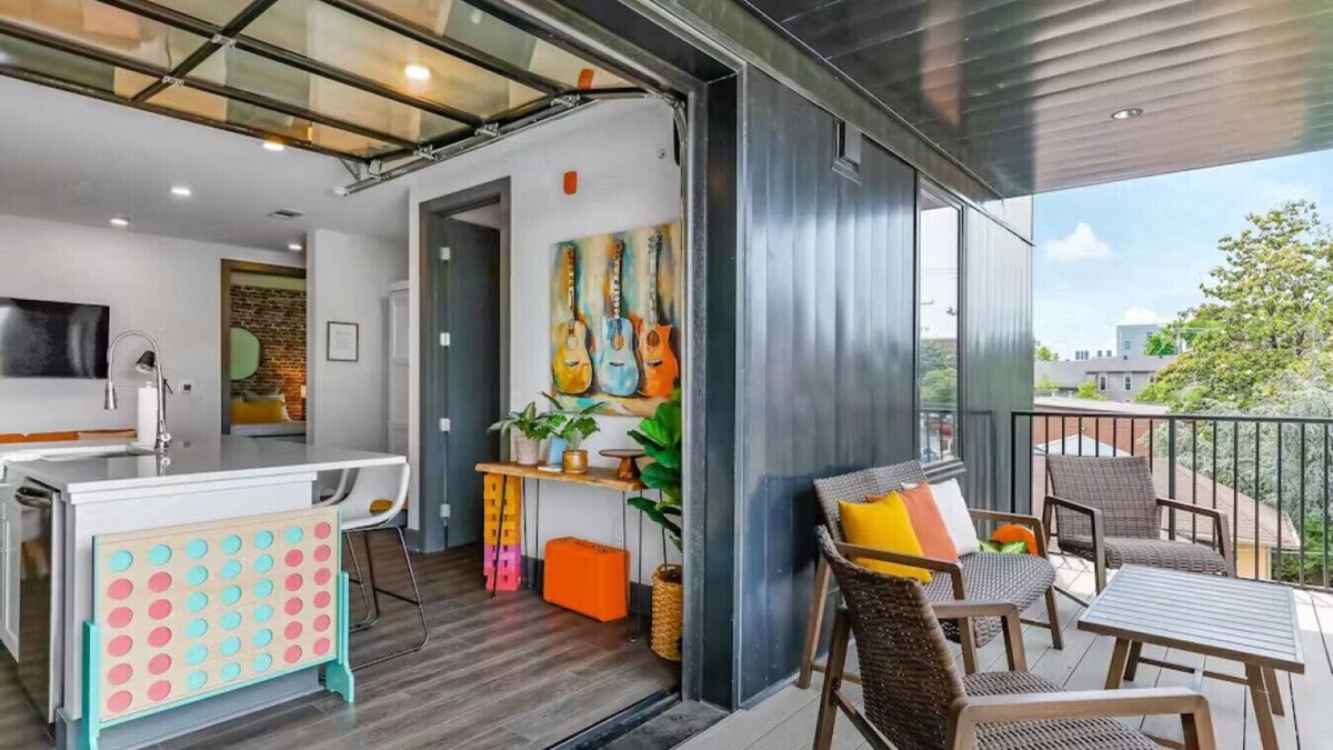 South Nashville Apartment | Nashville Oasis at The Muse: Modern 2BR with Balcony & Rooftop Views