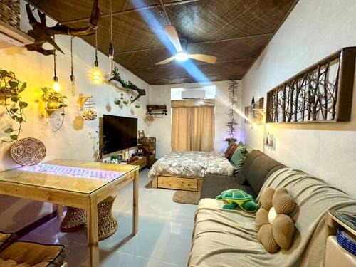 South Triangle Apartment | Native themed Condo Staycation in QC