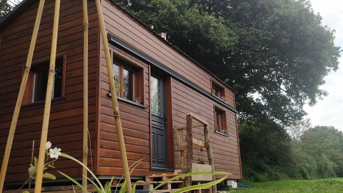 Les Moitiers-d'Allonne Cabin | Nature getaway in a Tiny House at 4 km Beach