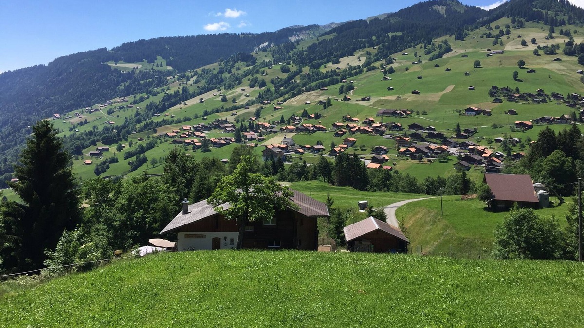 Hünibach Apartment | Nature pure! Hike,Bike,Ski relax.Apartment in Chalet in quiet mountain village.
