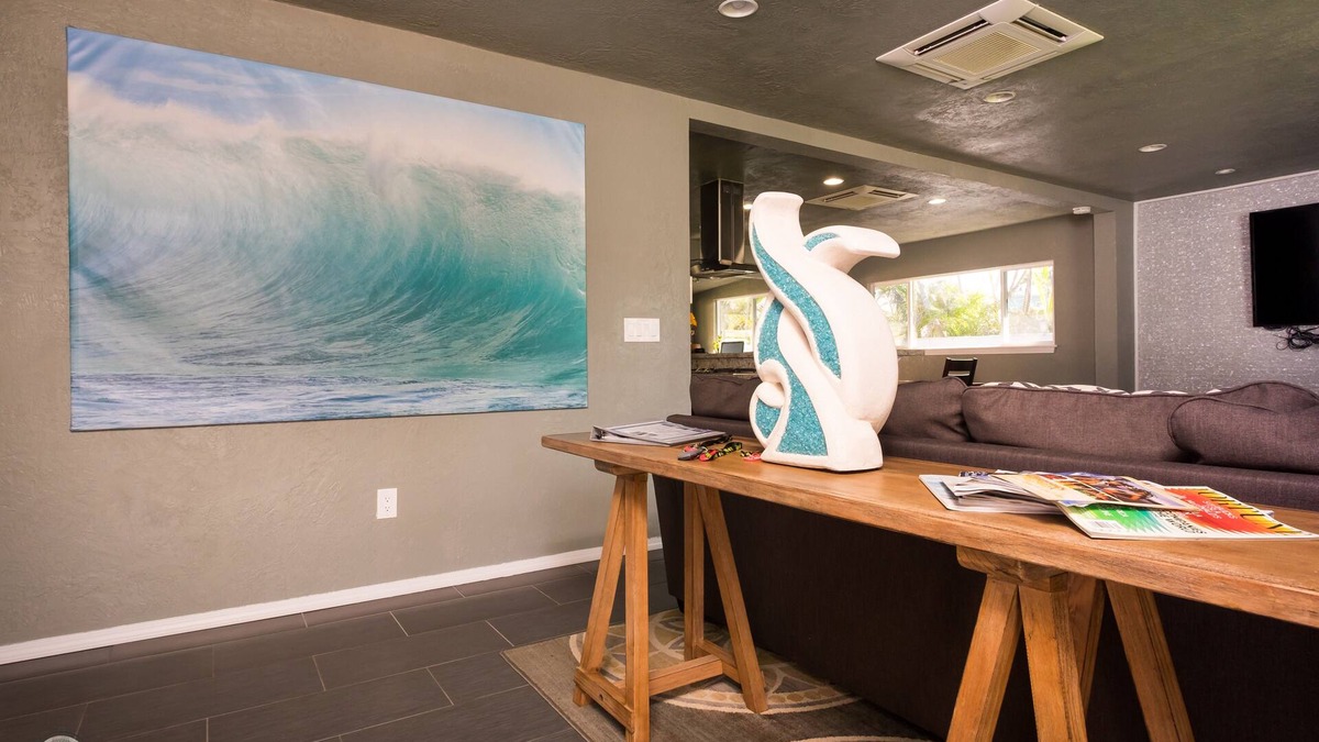 Laie House | ~Naupaka Breeze~ Newly remodelled! Ocean View Home 30 Day Stays