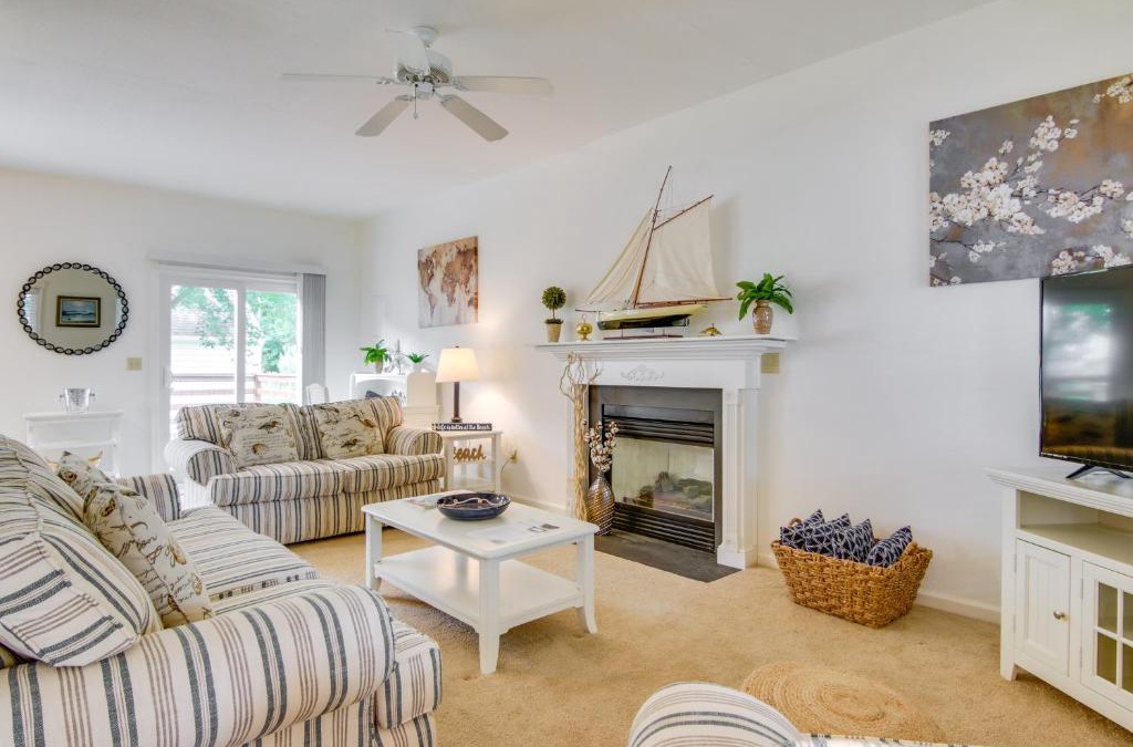 Clearwater House | Nautical Family Home with Deck, Near Bethany Beach!