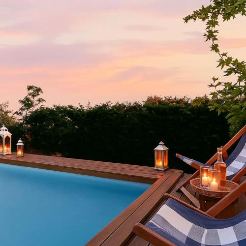 Marathopoli Villa | Navarino Captains Villa - Lux Private Pool Retreat