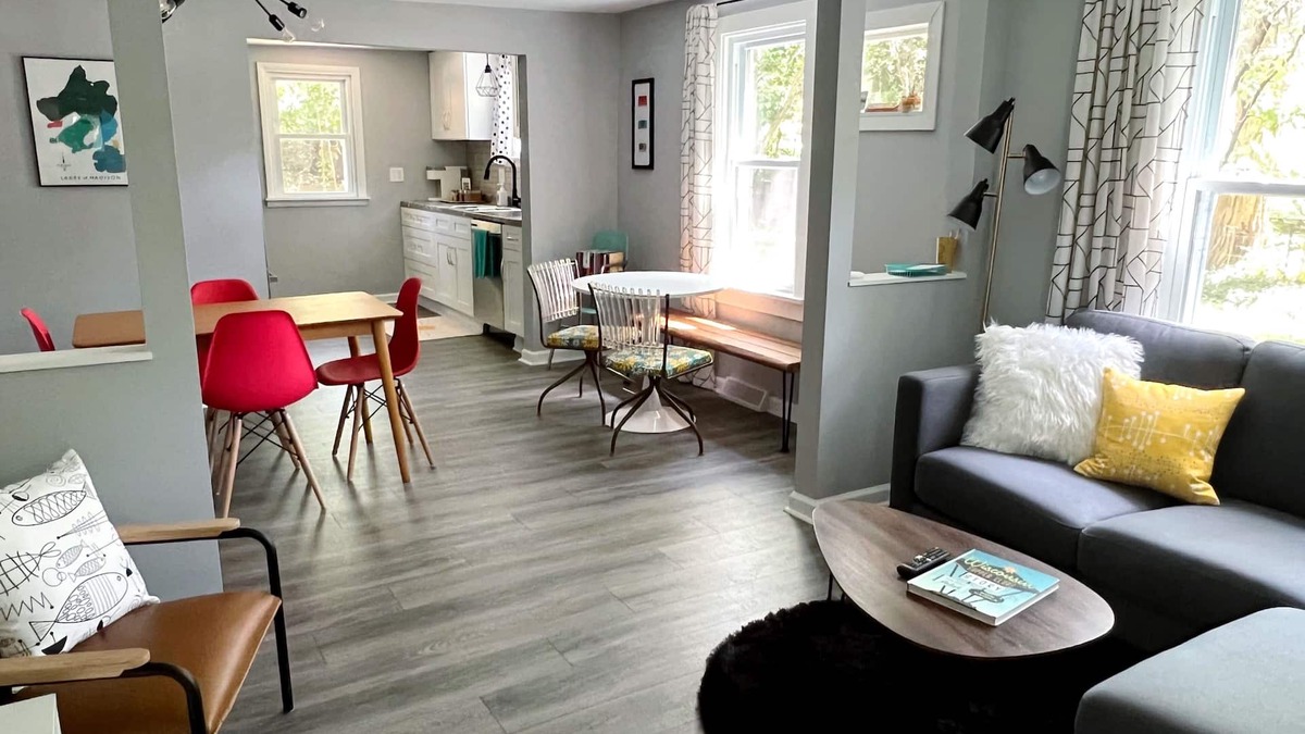 Monona House | Near DT Madison - One Block from Lake Monona & Lake Loop Bike Path