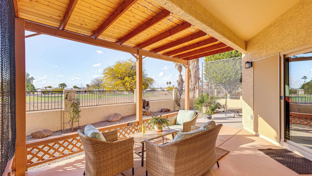 Rancho del Lago House | Near Lakes & Trails: Mesa Home w/Golf Course View