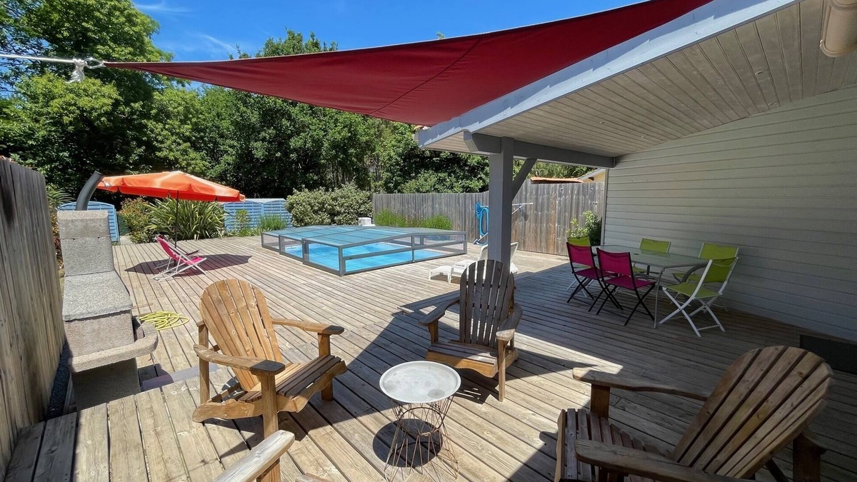 Grayan-Et-L'Hopital House | Near SOULAC/ME, Chalet YUCCA with heated indoor pool sleeps 6