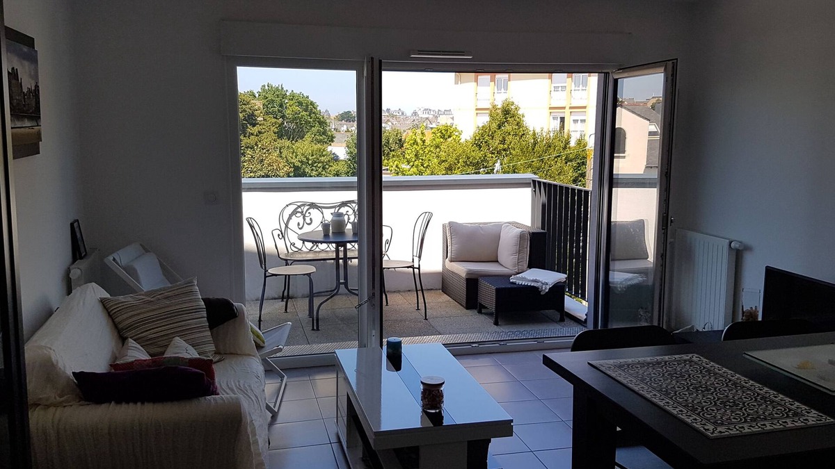 Rocabey - Alsace - Gare Apartment | Near the beach of Le Sillon - Nice T2 classified 3* -STANDING -CALM -BALCON -All on foot
