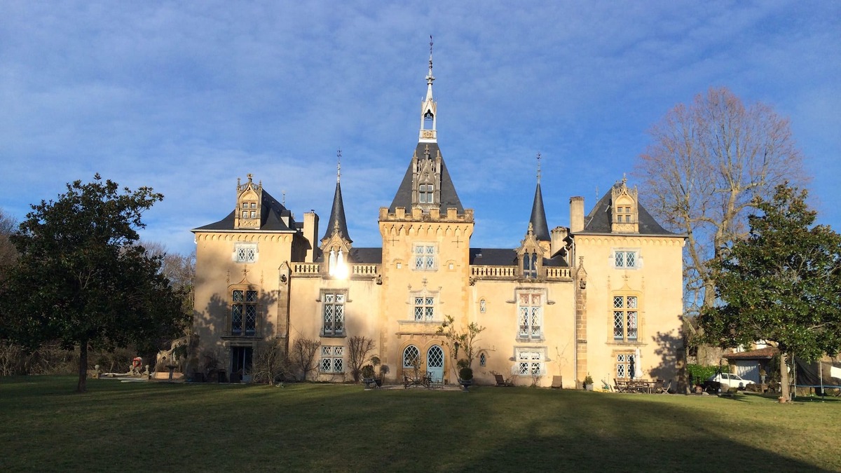 Vieuzos House | Neo-Gothic Countryside Chateau Nestled In The Foothills Of The Majestic Pyrenees