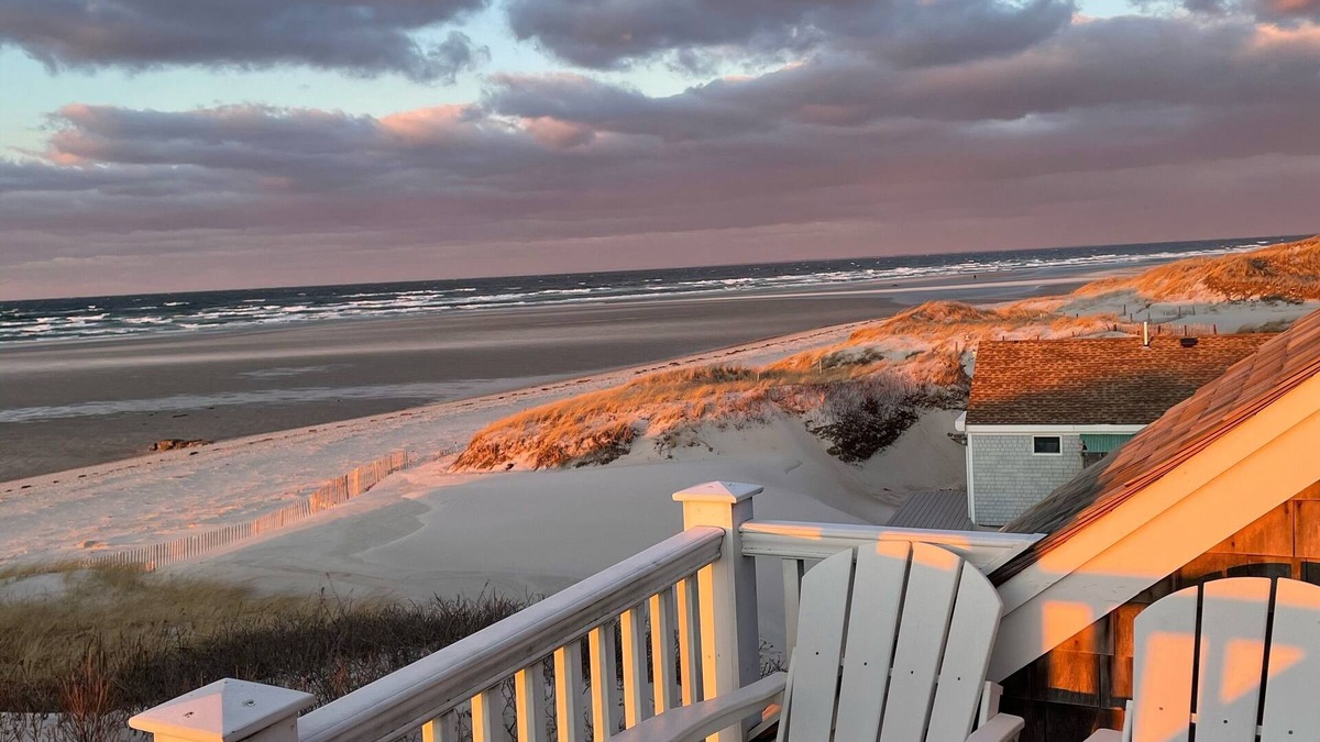 Dennis House | Nestled In The Sand On Private Mayflower Beach Area! Amazing Views!