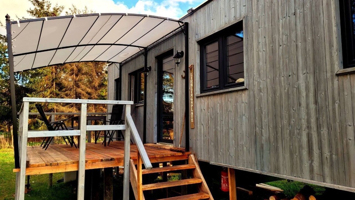 Lubbenau/Spreewald House | NEU Luxuriöses Tinyhaus Ferienhaus Freyr Einmalig in Lübbenau