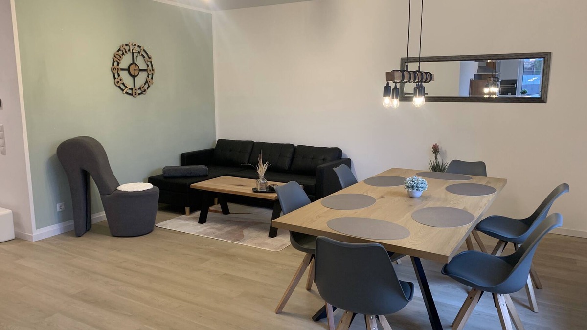 Werlte Apartment | Neu! Modern am Bowlingcenter Erdgeschoßwohnung mit Garten
