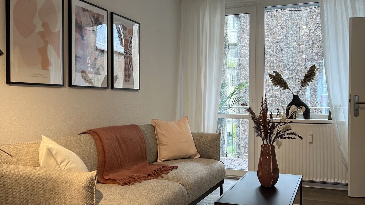 Bruckstraße Apartment | Neue, Stylische 2-zimmer Wohnung in der Innenstadt mit Balkon