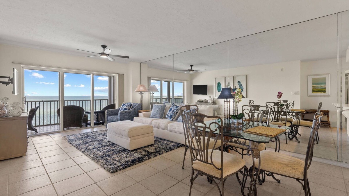 Marco Island Condo | Never ending water views, short walk to the beach!