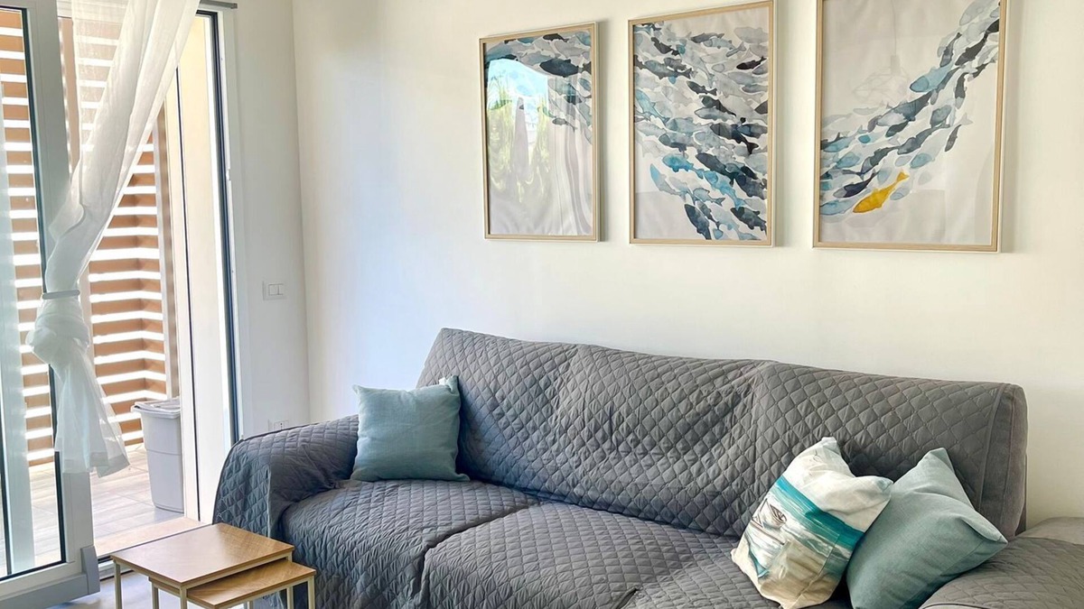 Alba Adriatica Apartment | NEW! 2 Bedrooms, 2 Bathrooms, Free Car Box 100m from the sea