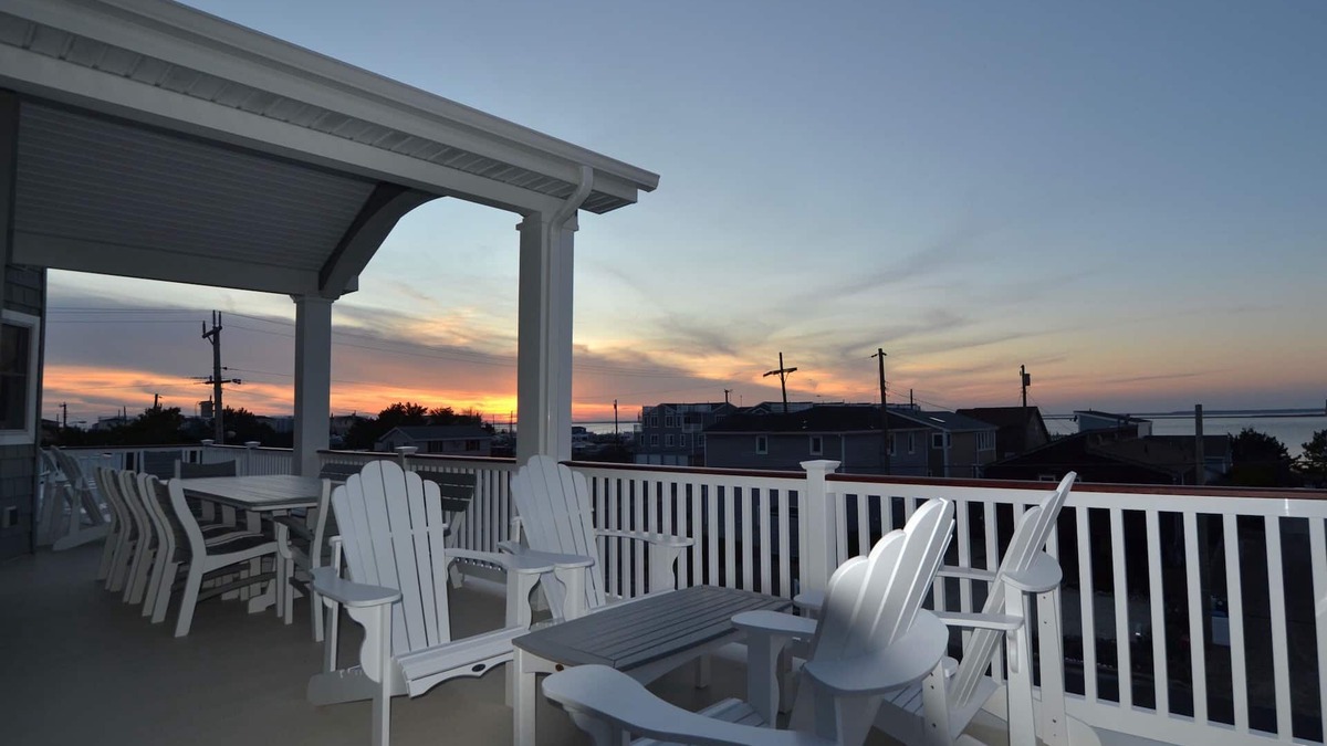 Holgate House | New 2019 Holgate (Beach Haven Inlet) 6 BRs Extensive Decks Sweeping Water Views