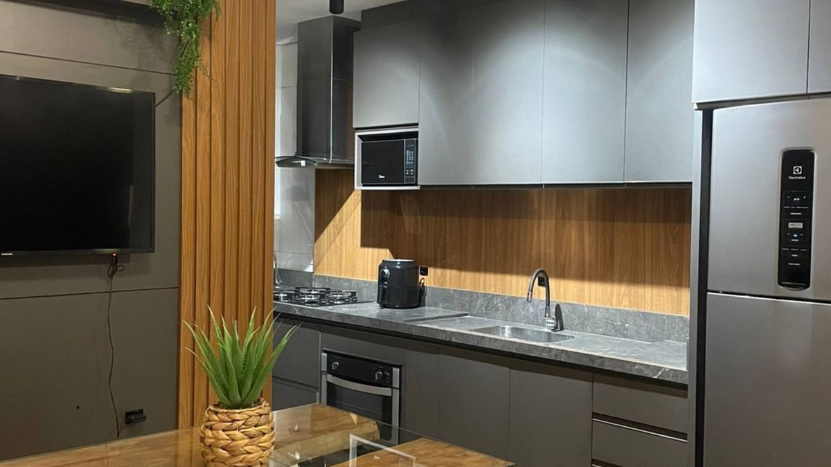 Vila Sao Jose Apartment | New apartment in the center, complete and minutes from the beaches!