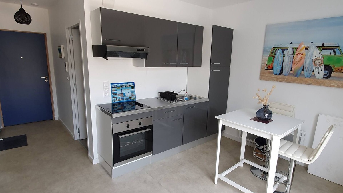 La Tranche-sur-Mer Apartment | New apartment in private residence with swimming pool