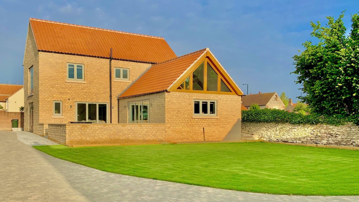 Bircotes House | New Build Luxury Detached Stone House in Idyllic Village