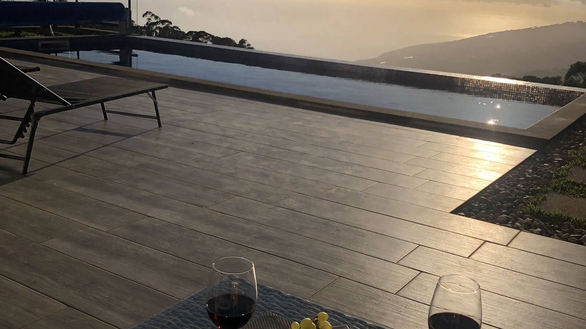 Calheta Villa | New building above the roofs of Calheta, absolute privacy with a heatable pool