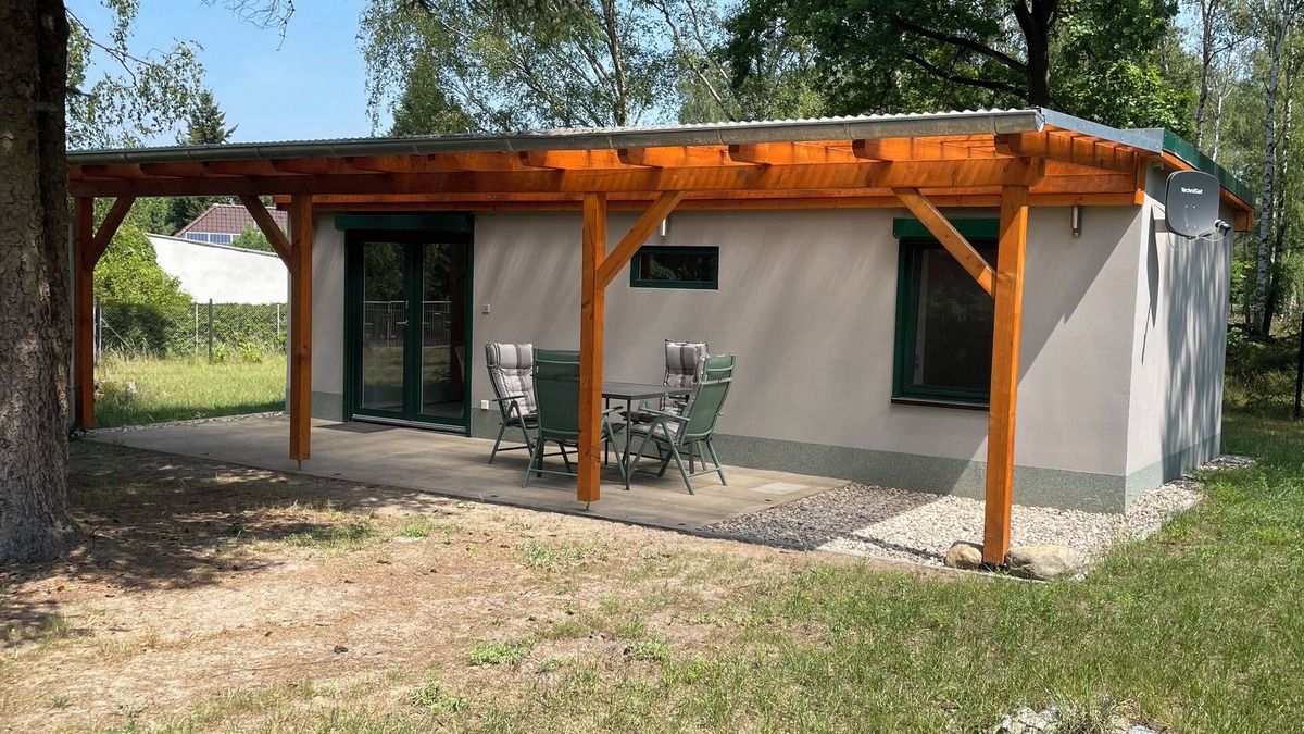Mittenwalde House | New bungalow in the birch grove only 350m to the Motzener See, small but nice
