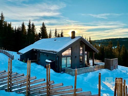 Skeikampen House | New cabin with sauna and ski in out