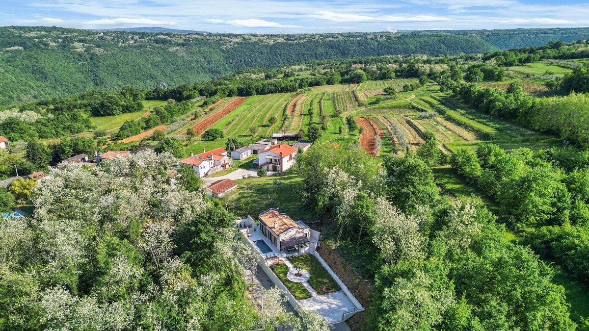 Sveta Katarina Villa | NEW Charming Villa Harmonia with Heated pool,Indoor Jacuzzi surrounded by nature