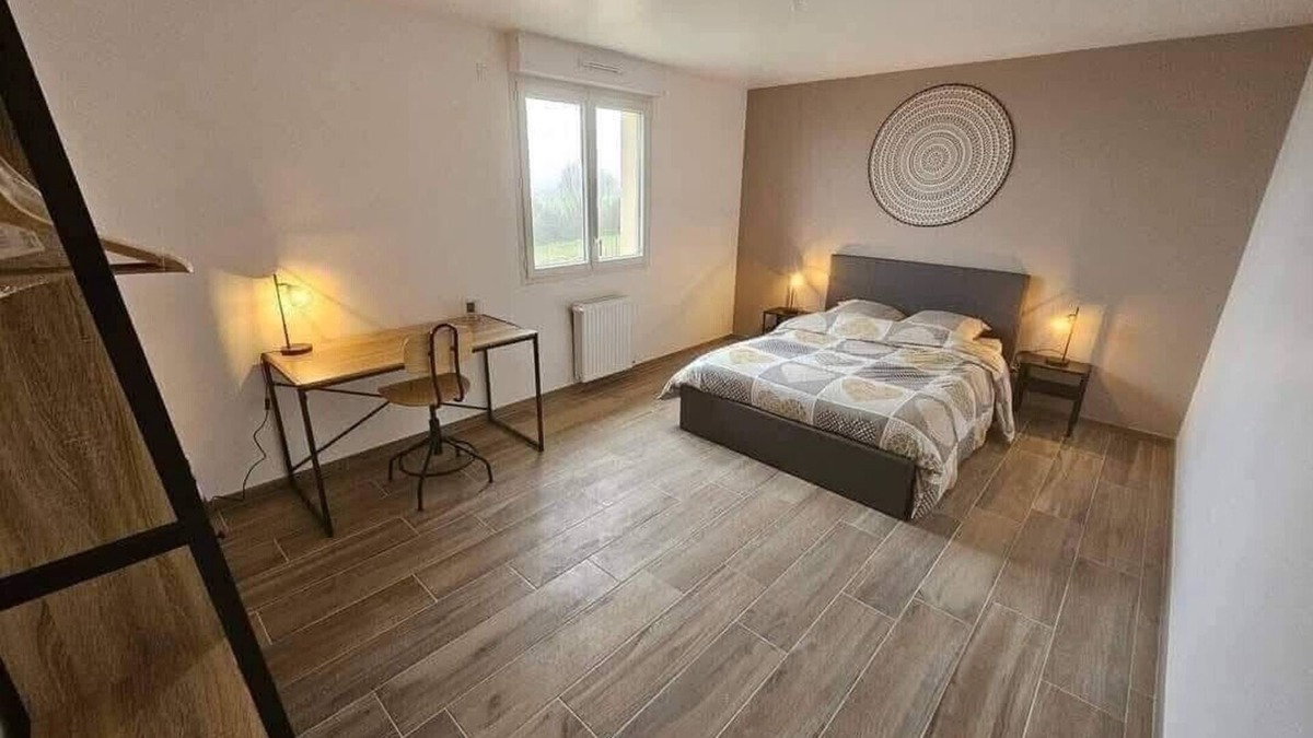 Les Pieux Cabin | New, comfortable bungalow