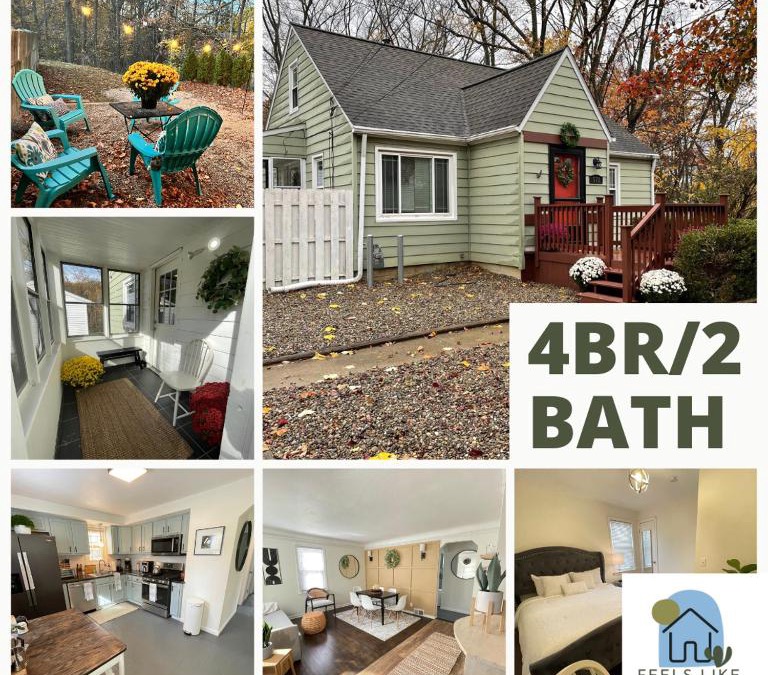 Berea House | New! Cozy 4-bedroom w/free parking. Dogs welcome!