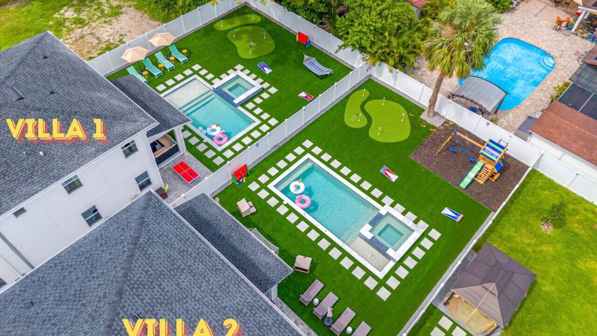 Tampa House | NEW-Deluxe Villa Escape: Double the Fun -Sleeps 30