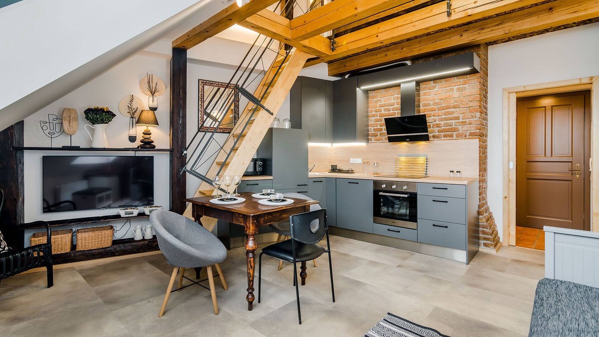 Nusle Apartment | New design loft apartment 6D