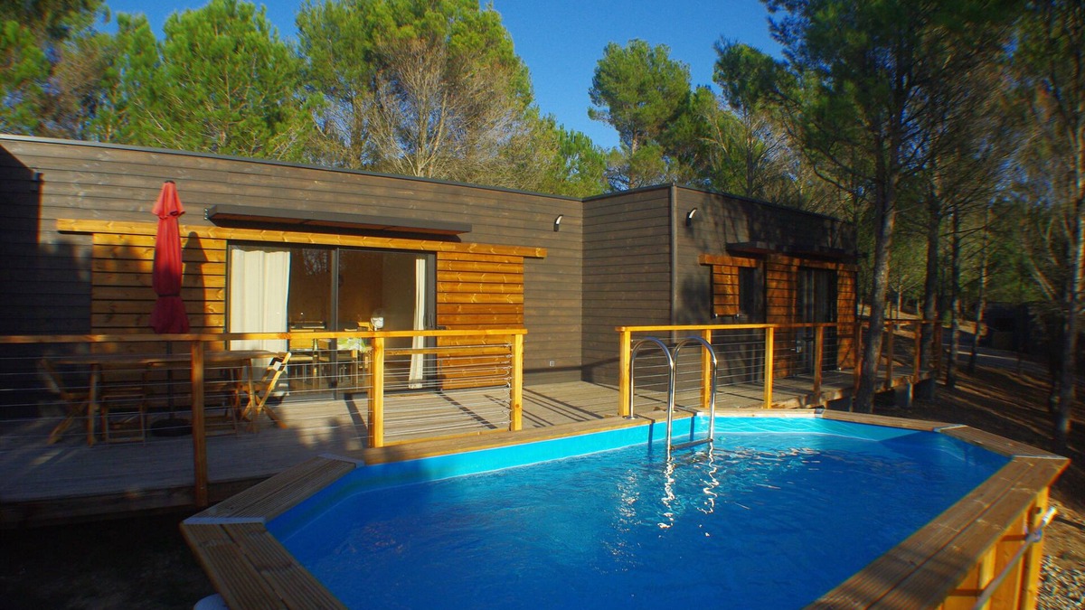 Limoux House | New eco-lodge in the countryside, three minutes from all amenities.