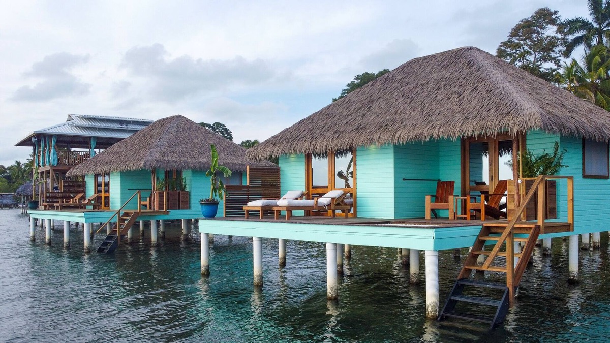 Isla Solarte Bed & Breakfast | (NEW!) Entire Exclusive Overwater Bungalow B&B - Glass Floors, Free Breakfast