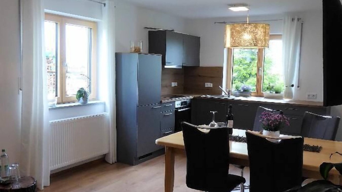 Michelsneukirchen Apartment | New, exclusive vacation apartment (60 sqm) for 4 people with private garden and barbecue facilities