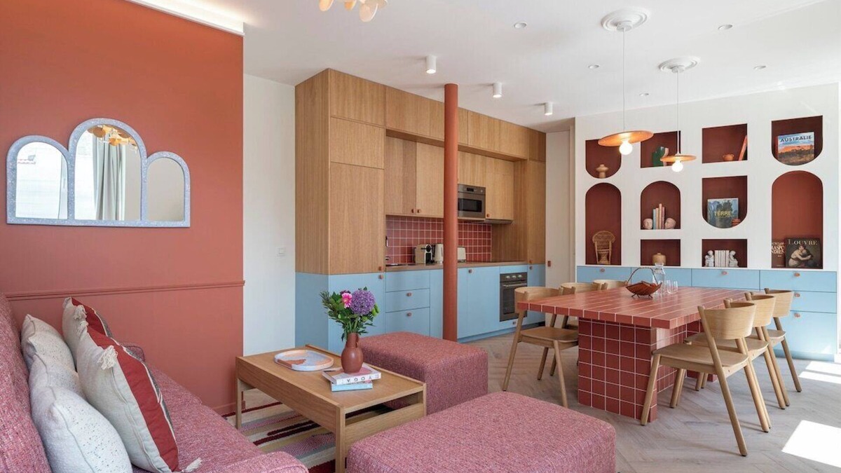 Malakoff Apartment | New Flat Terracotta Style - Greater Paris district