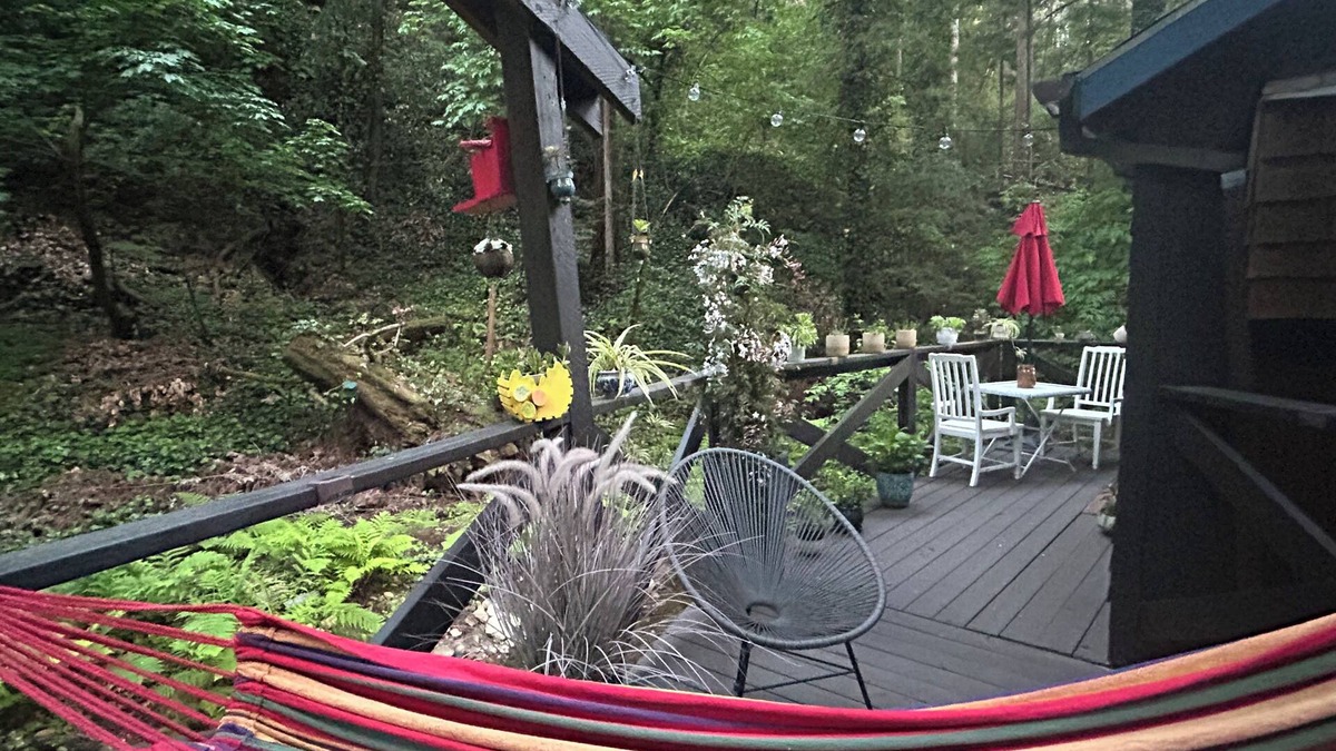 Ben Lomond Cabin | NEW Historic Santa Cruz Redwoods Retreat 1BR Cabin on a Serene Creekside Acre