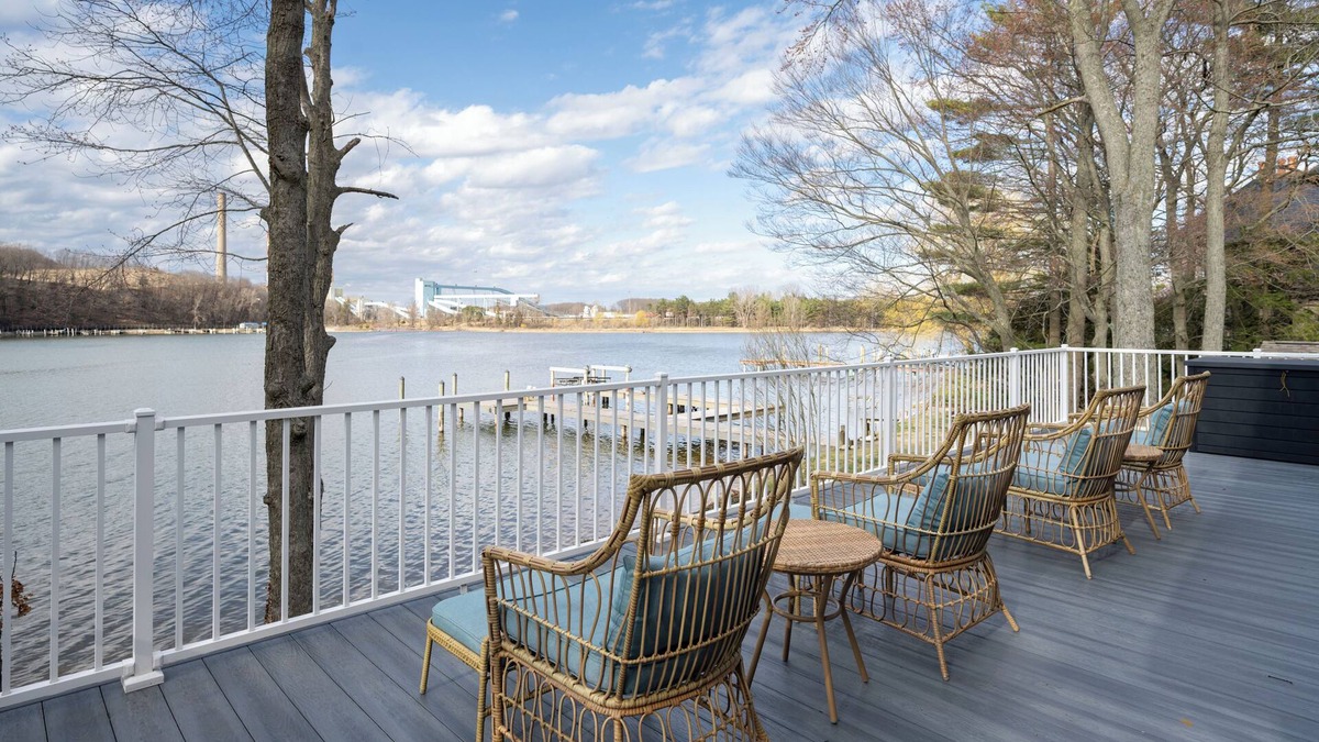 Port Sheldon House | New Home on Pigeon Lake with Lake Michigan Beach Access