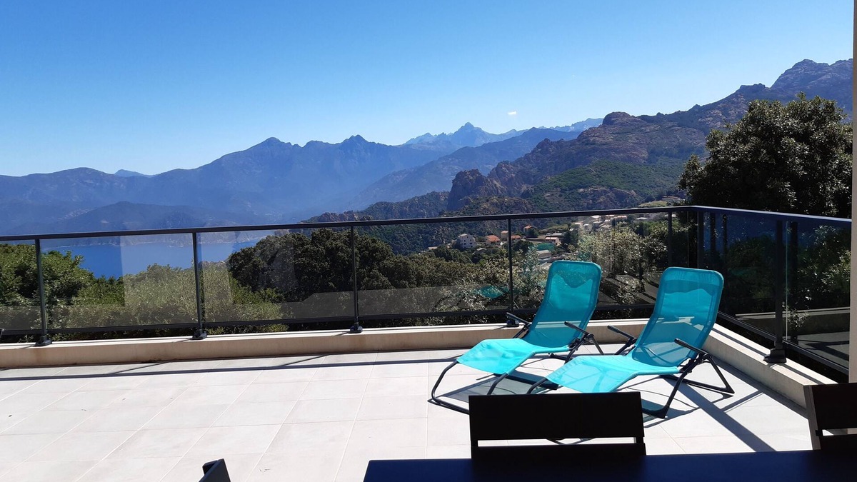 Piana House | New house facing the calanques of Piana