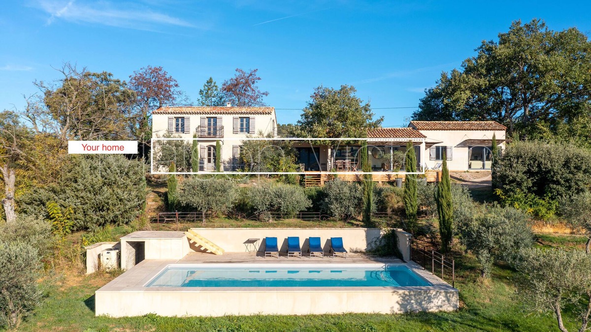 Malaucene House | New House : quiet, view, Mont Ventoux