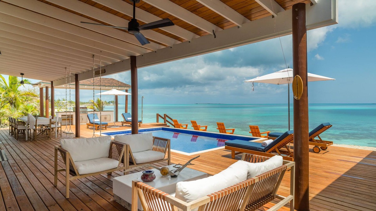 Tar Bay House | New IslandChicBeach Home! StunningViews-Pool-OutdoorKitchen-Reef-mini bballCourt
