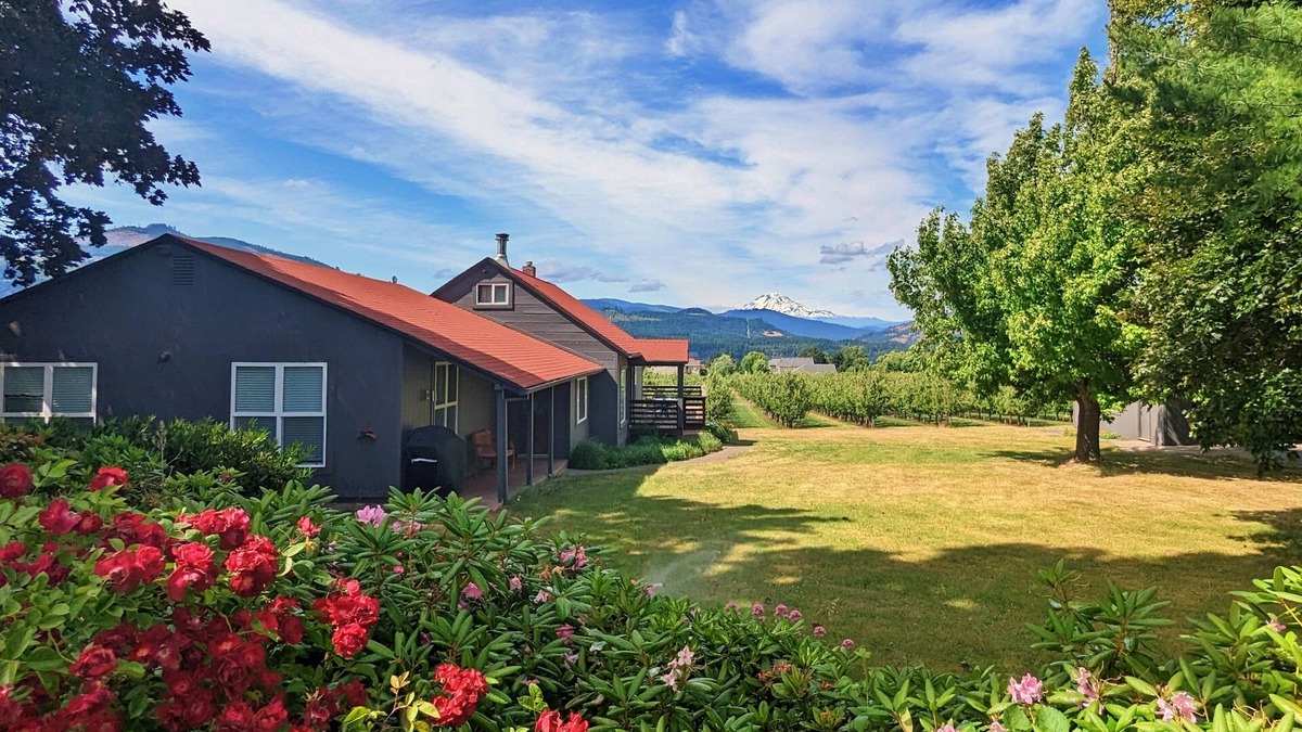Hood River House | New listing, 4 bed 2.5 bath, amazing view of Mt Adams minutes from Downtown