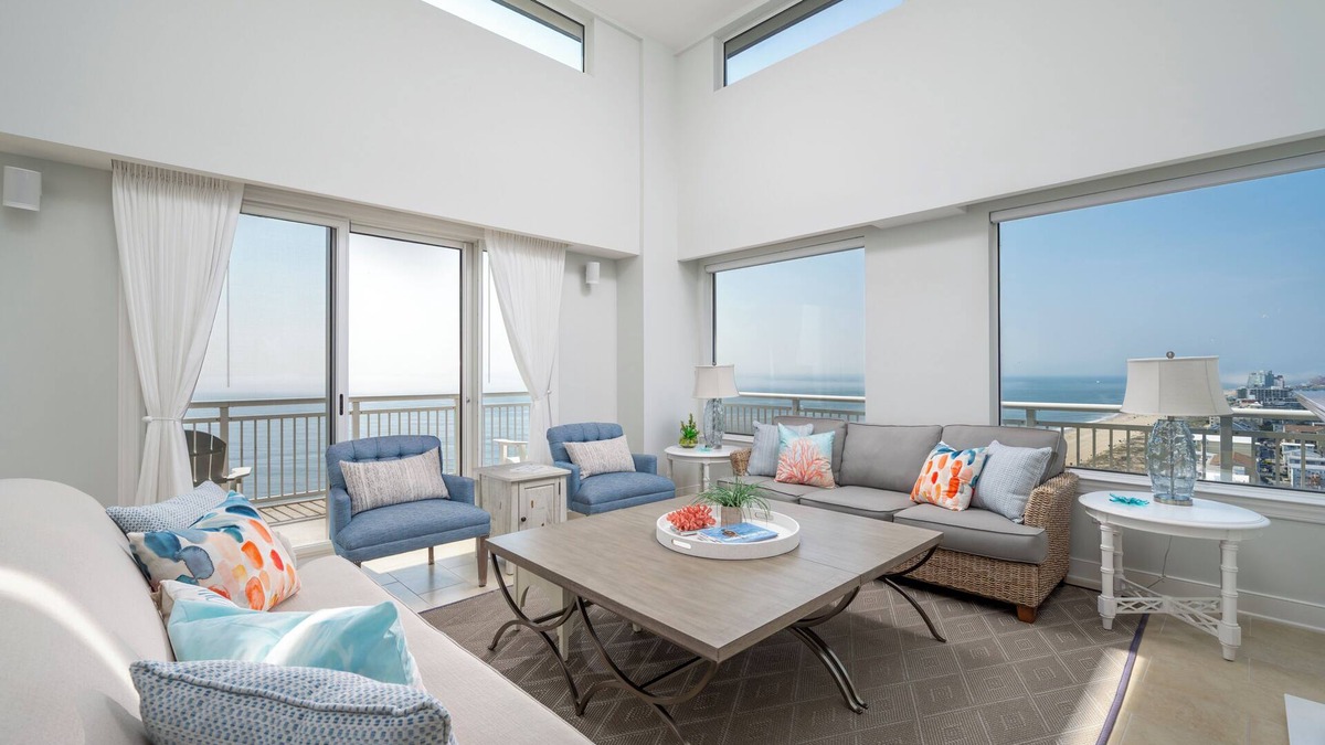 Midtown Ocean City Condo | New Listing! Beautiful 4 Bedroom Luxury Penthouse With Indoor and Outdoor Pool!