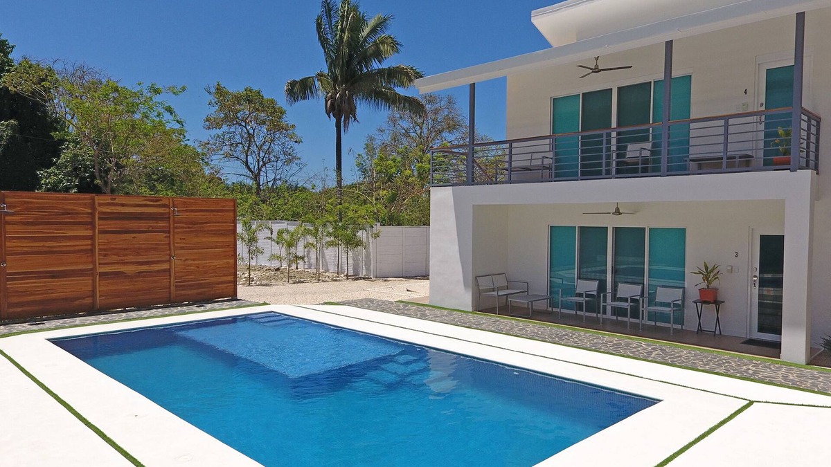Mal Pais House | New Listing Modern Villa across from Mal Pais beach!