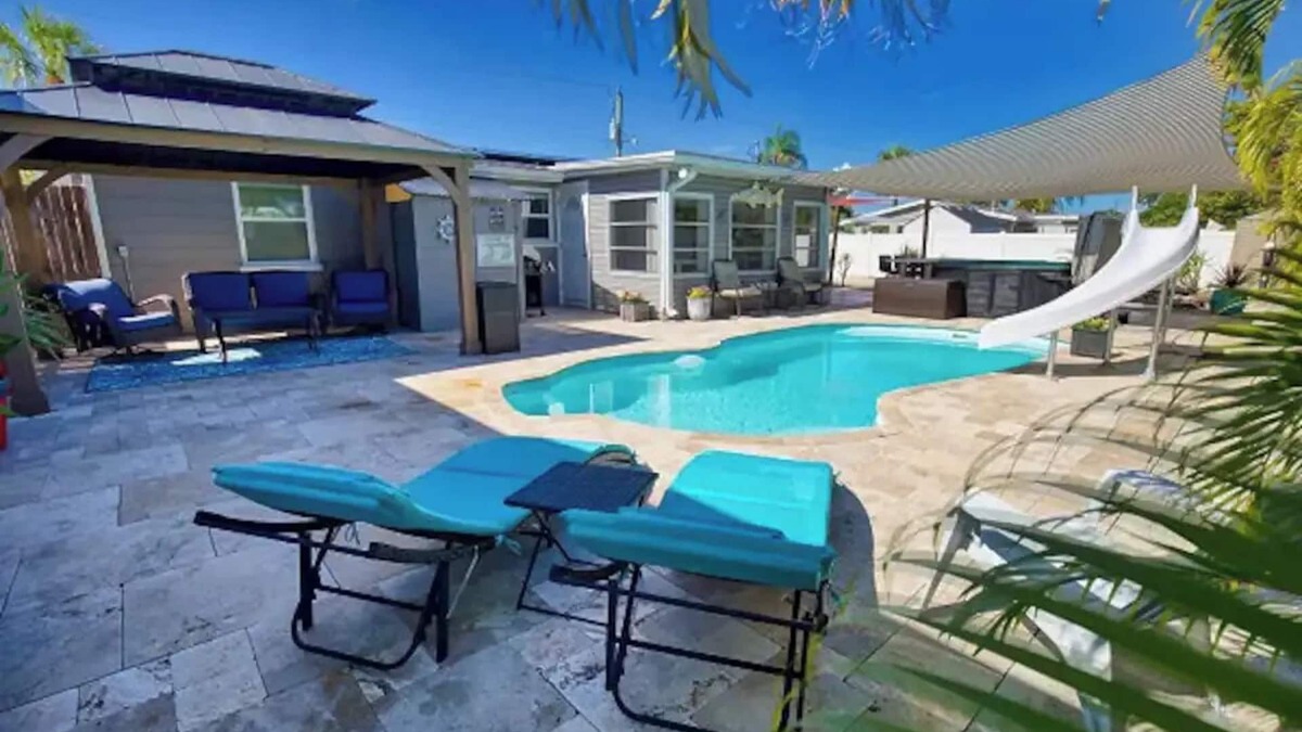 Englewood South House | New Listing! Resort-like Oasis on Canal