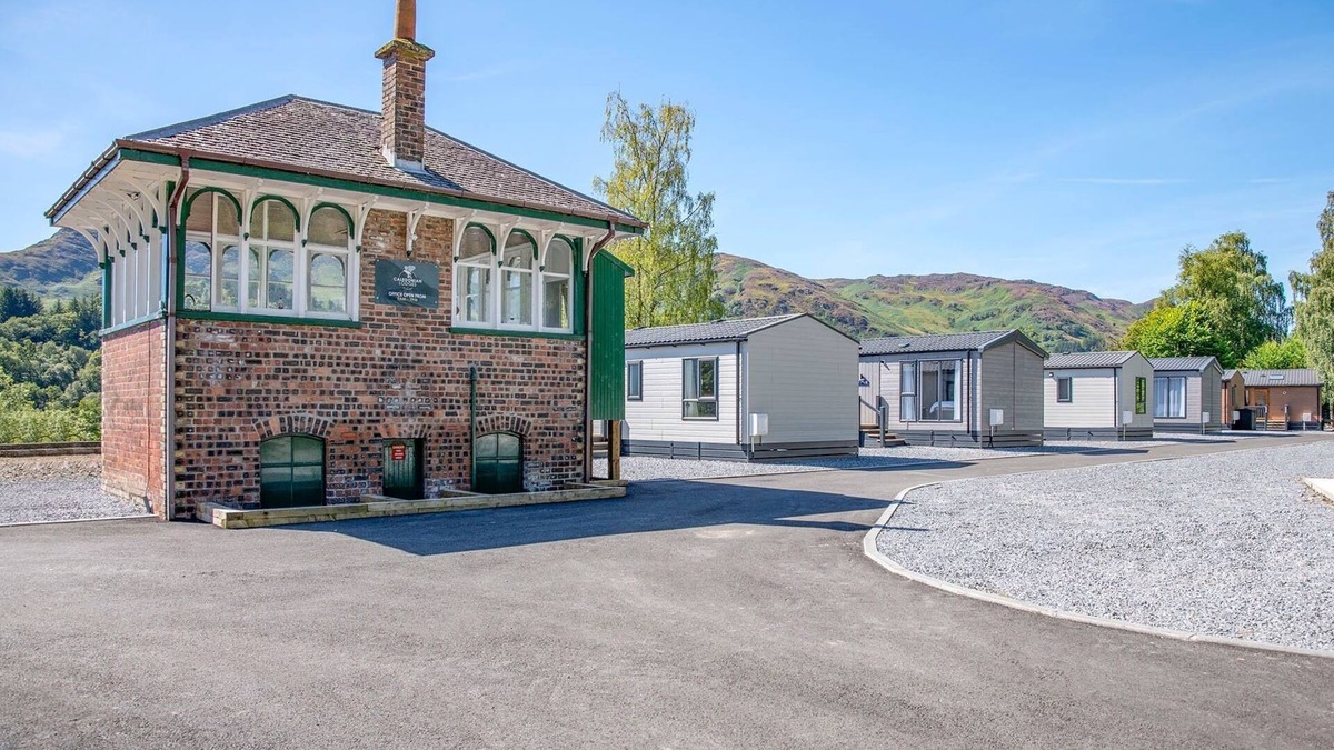 St Fillans Cabin | New lodge on Caledonian lodges resort