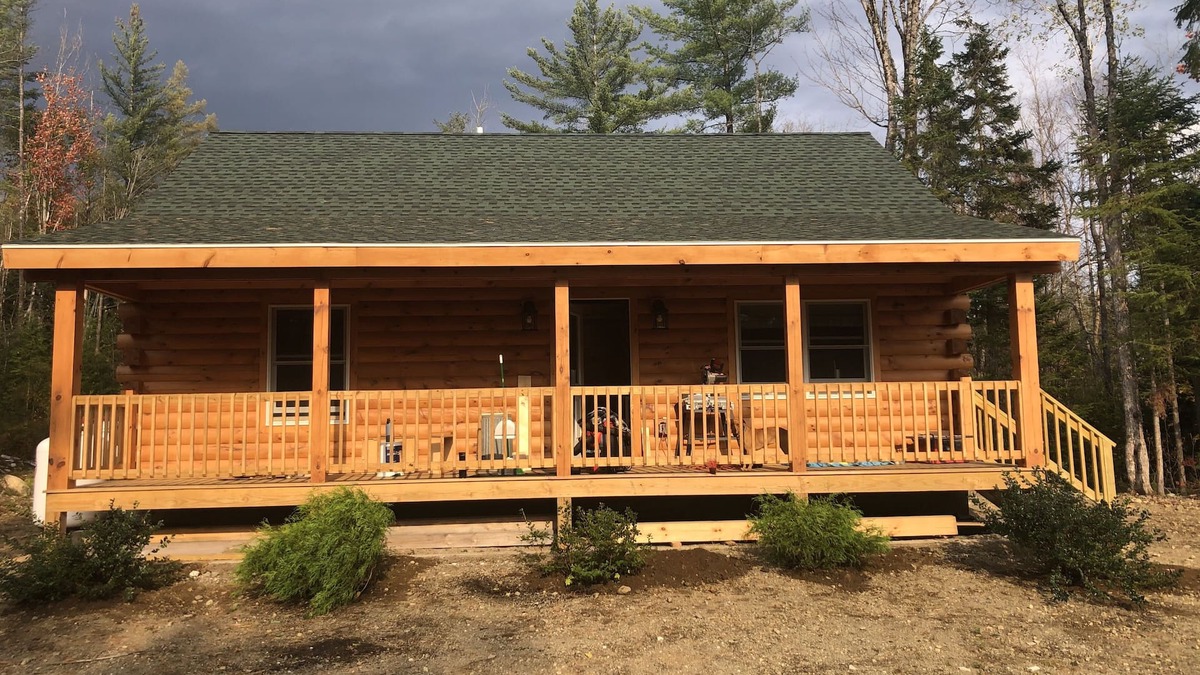 Stratford House | New log cabin